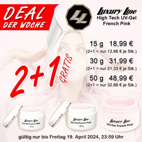 Luxury Line UV Gel French Pink 30g